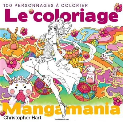 Livre Le coloriage Mangamania